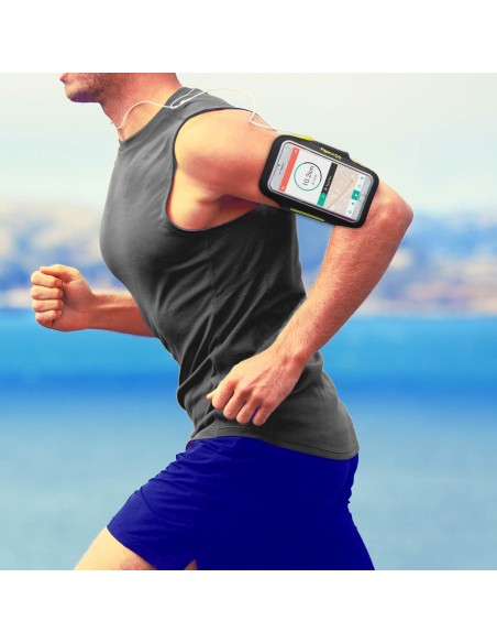 Celly armband XXL geel