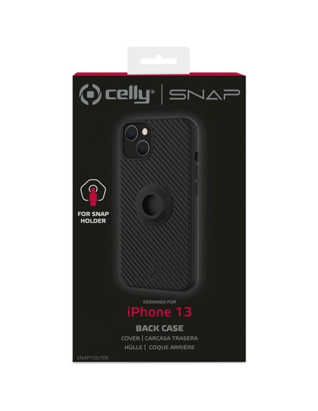Celly Snap iPhone 13 hoes voor telefoonhouder