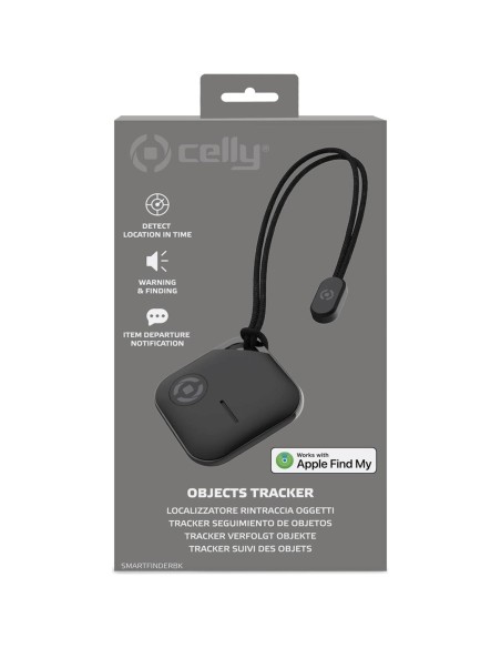 Celly Smartfinder iOS/Apple Find My zwart