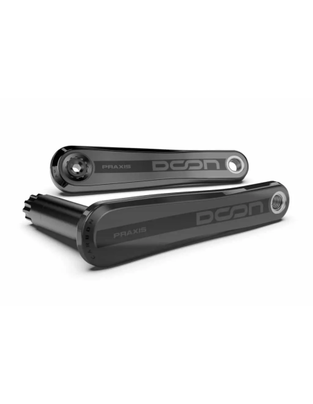Praxis crankstel Doon carbon M30-Thru 160mm (armset)