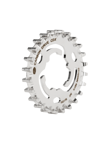 Gates CDX achtertandwiel 24T, Alfine, Nexus, Sturmey