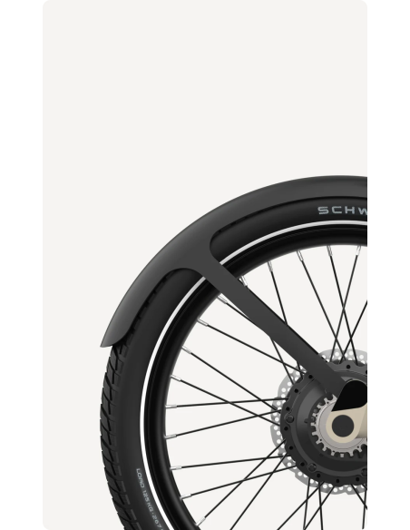 Eovolt spatbord achter Afternoon PRO v2 zwart