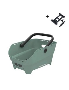 Basil mand Cento Neo MIK zilvergroen