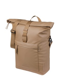Basil schoudertas Brooklyn MIK Hooks zand 17L