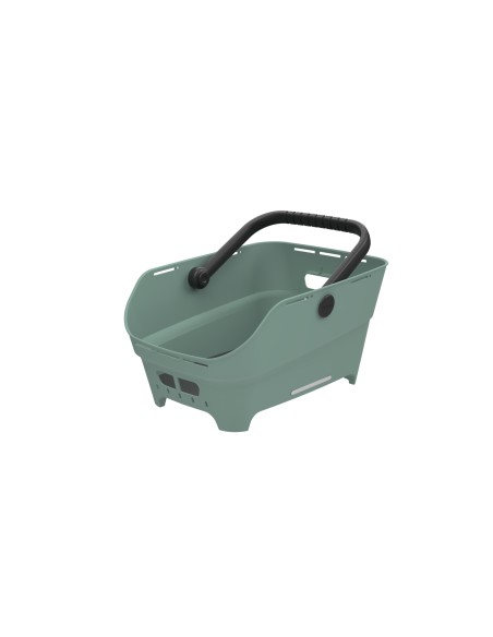 Basil Cento Neo Multi NX - fietsmand achter - zilvergroen