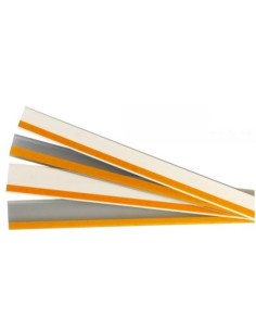 Plakprijsrail 988x38mm met foamtape transparant