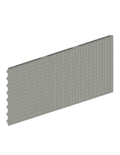 Rug perfo 1000x400mm RAL9006