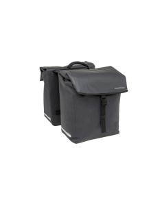 New Looxs fietstas dubbel Hamar anthracite MIK 38L