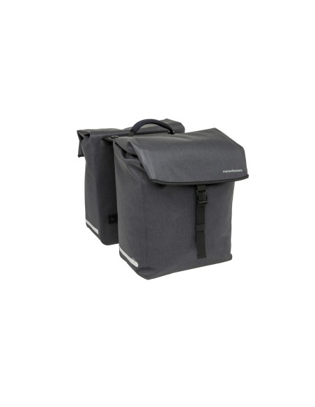 New Looxs fietstas dubbel Hamar anthracite MIK 38L