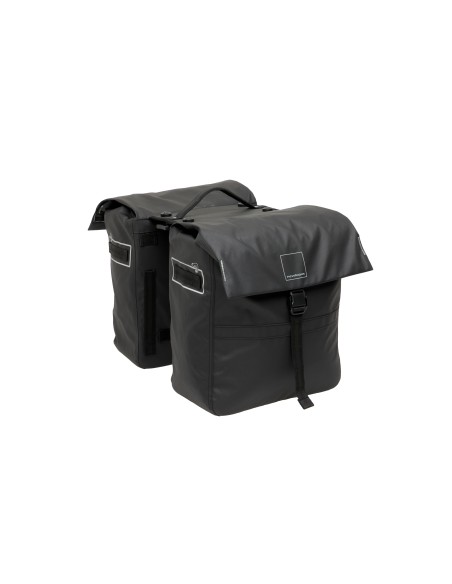 New Looxs fietstas dubbel Leeds black MIK 38L