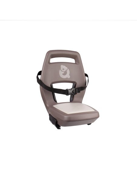 Qibbel achterzitje Junior 6+ Hazel Brown - brown/beige