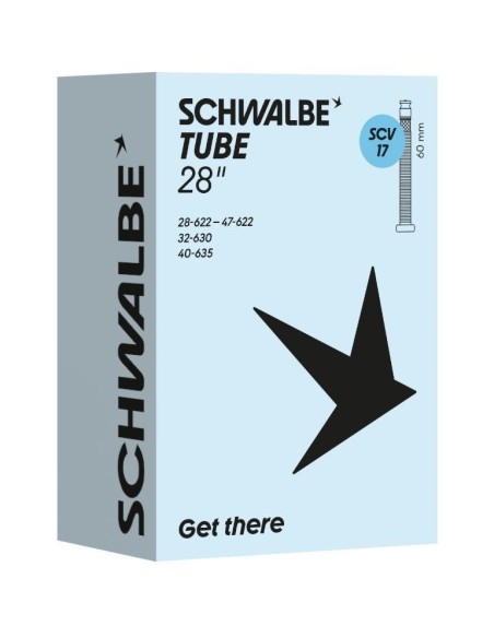 Schwalbe bnb SCV17 28 inch 28/47-622/635 clik valve 60mm