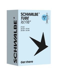 Schwalbe bnb SCV4 16/18 inch 28/37-340/355 clik valve 40mm