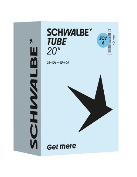 Schwalbe bnb SCV6 20 inch 28/40-406 clik valve 40mm