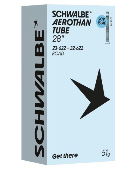 Schwalbe bnb SCV15 AE Aerothan 23/32-622 clik valve 60mm