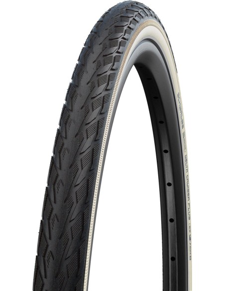Schwalbe btb Delta Cruiser Plus 28 x 1.10 zwart/wit refl