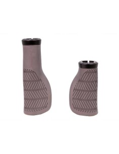 Herrmans handvatten Nucore Grip town wave 90/130mm grijs