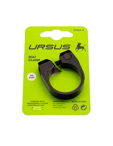 Ursus zadelpenklem 38.1 alu zwart