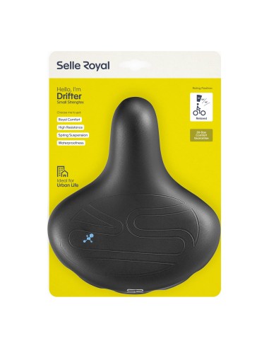 Selle Royal zadel Drifter Junior Small Strengtex 5167 zwart