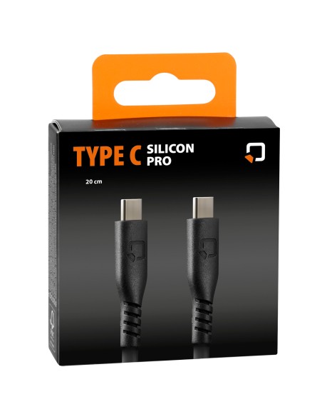 Optiline Siliconen kabel Usb Type C Usb Type C - 20 cm