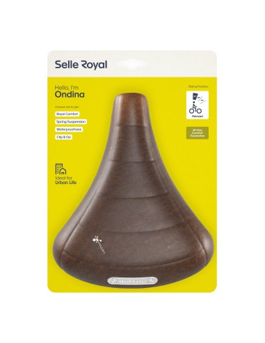 Selle Royal zadel Ondina 8171 bruin