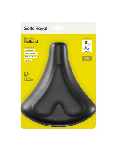 Selle Royal zadel Holland 82615G zwart