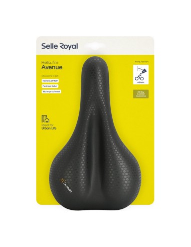 Selle Royal zadel Avenue Athletic zwart