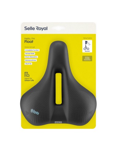 Selle Royal zadel Float Relaxed zwart