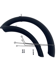 Mirage spatbord set 20 Fatbike incl. bevestiging zwart