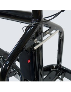 FAHRER fietstashouder Bullitt bar zilver