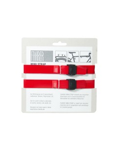 FAHRER Cargo Mini strap M 35x2cm rood (2 stuks)