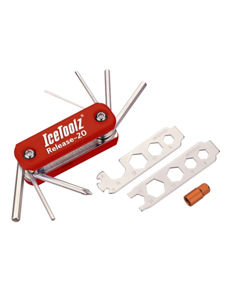 IceToolz gereedschapset 20-delig, Release-20