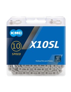 KMC ketting X10SL silver 114s