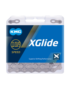 KMC X-Glide ketting 9/11V 126L Shimano CUES grijs