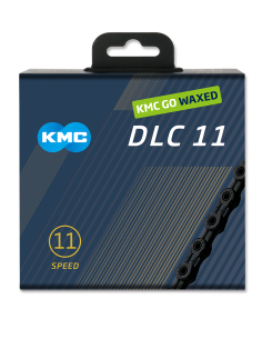 KMC ketting DLC11 black 118s waxed