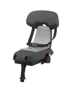 Polisport achterzitje Guppy Junior dark grey / light grey