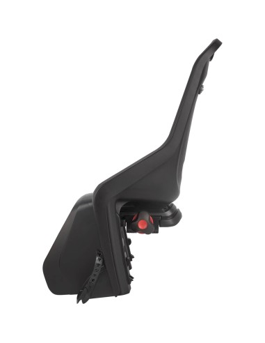 Polisport achterzitje Bubbly plus drager bev.black/dark gre