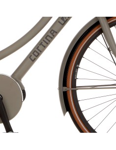 Cortina spatbord voor 28 E-U4 quarz grey matt