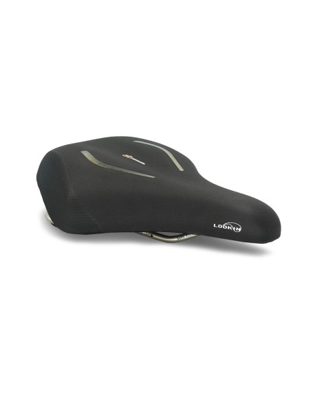 Selle Royal zadel Lookin Evo Relaxed Stracciatella zwart