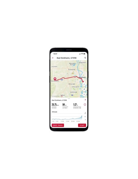Sigma fietscomputer ROX 4.0 GPS Black HR top mount set