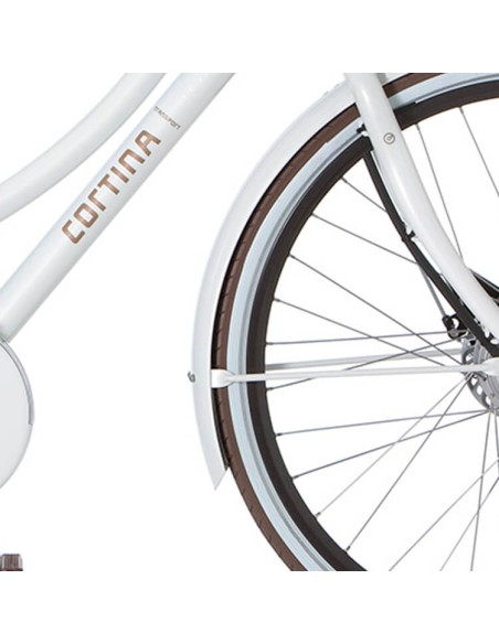 Cortina spatbord voor 28 E-U4 white pearl