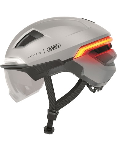 Abus smart helm Hyp-E Bl.Ace gleam silver M 54-58cm