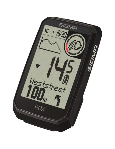 Sigma fietscomputer ROX 4.0 Endurance GPS top mount