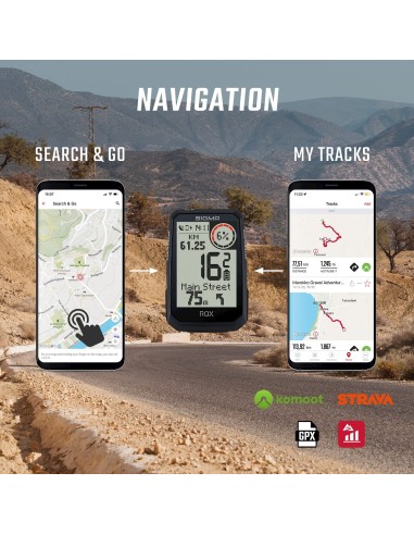 Sigma fietscomputer ROX 4.0 Endurance GPS top mount