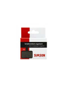 Simson schijfremblok organisch Shimano/Tektro