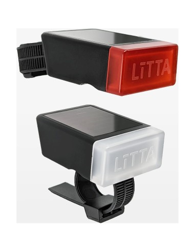 LITTA verlichtingsset zonne-energie zwart