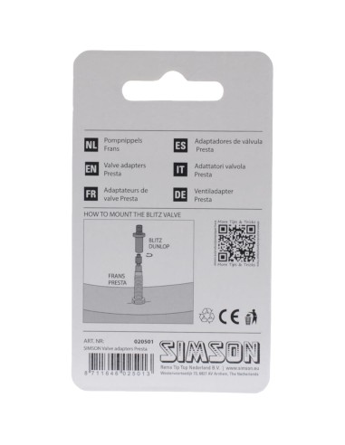 Simson verloopnippels frans (2)