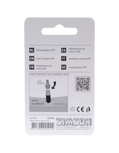 Simson verloopnippels ATB