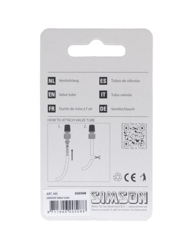 Simson ventielslang (80cm)