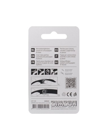 Simson plakkers assorti (9)